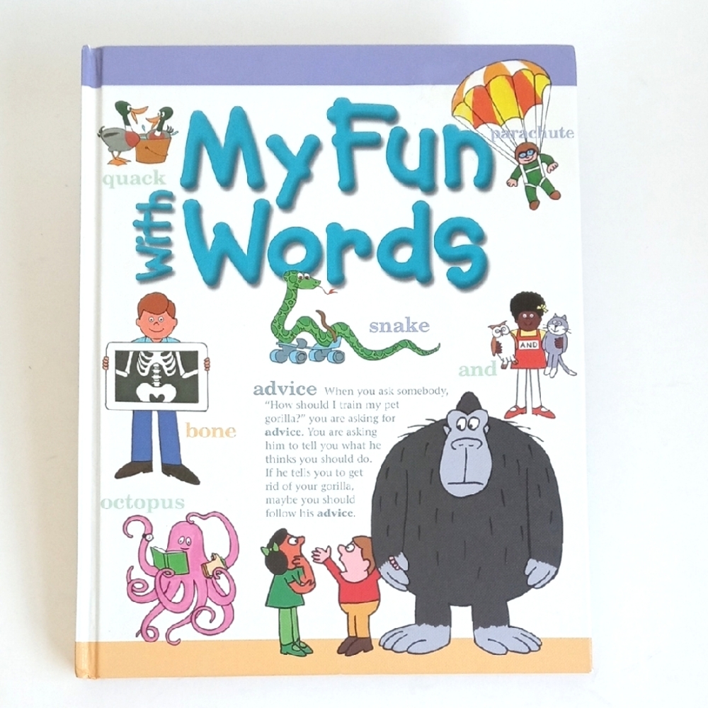 My Fun with Words Children's Book L-Z Early & Easy Learning Book for Children